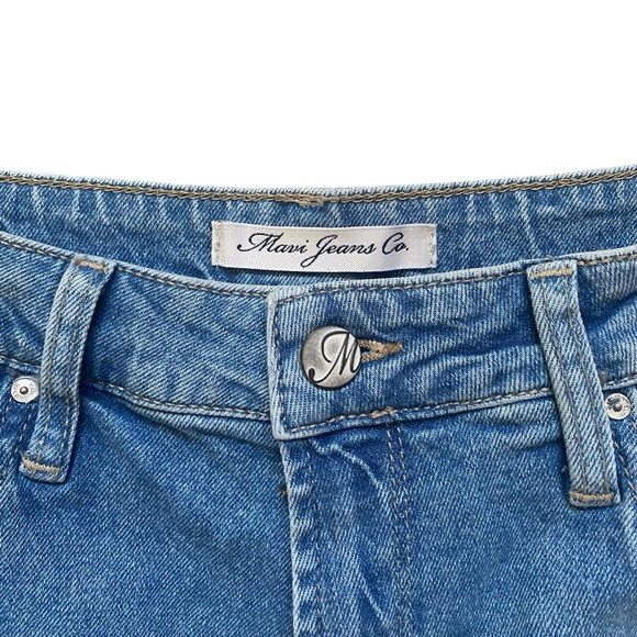 Mavi High Rise Denim Shorts - Picture 3 of 7